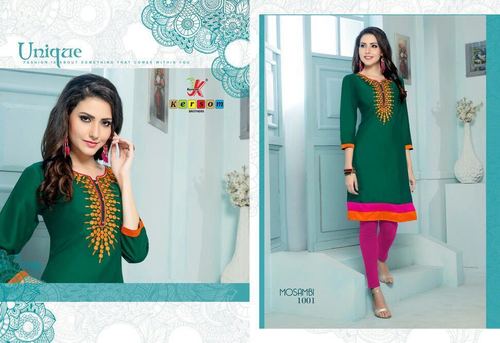 Ladies Rayon Kurtis