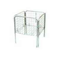 Ss Bin Basket - Stainless Steel 304, Square Shape, Silver Color | Durable, Unbreakable, Water Resistant, Washable, Rust Proof