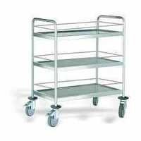 Steel Food Serving Trolley Max Load: 50-80  Kilograms (kg)