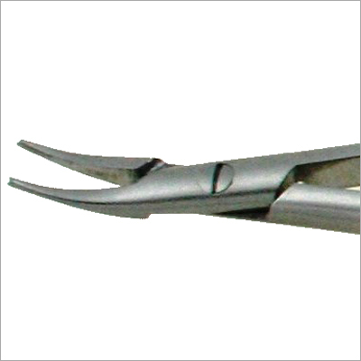 Micro Needle Holder Curved