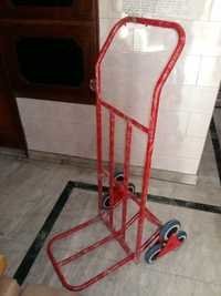 Staircase Climbing Trolley - Steel, Max Load 50-100 Kilograms | Easy To Use, Sturdy Design, High Durability, Rust Proof