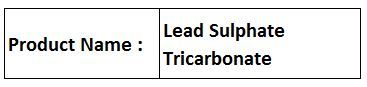 Lead Sulphate Tricarbonate
