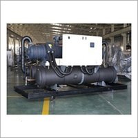 Water Cooled Chiller Plants Cooling Coil Material: Copper Amd Ms