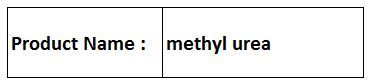 Methyl Urea - White Solid, CH4N2O, 99% Purity | High Purity, Versatile Use, Easy Handling