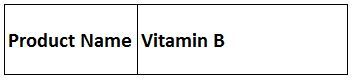 Vitamins
