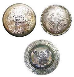 Western Metal Conchos