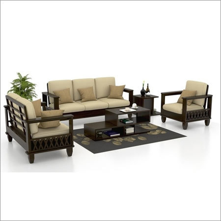 Designer Wooden Sofa Set
