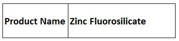 Zinc Fluorosilicate