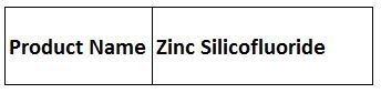 Zinc Silicofluoride