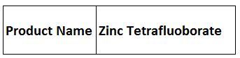 Zinc Compounds