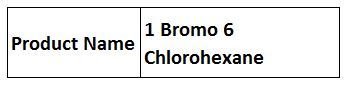 1 Bromo 6 Chlorohexane - Colorless Liquid, Boiling Point 180-200°C | High Purity, Chemical Stability, Precise Synthesis