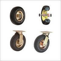 Pneumatic Rubber Tyre Caster Wheel