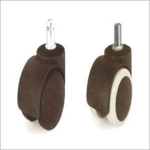 Twin Wheel Chair Caster Wheel Size: 25/38/50/75 Mm