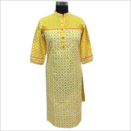 Ladies Designer Kurti Decoration Material: Paint