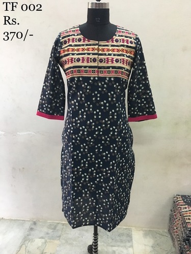 Printed Cotton Kurti