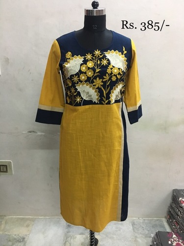 Fancy Embroidered Kurtis