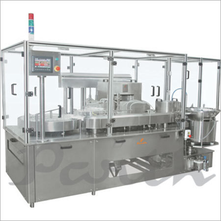 Servo Base Vial Filling Stoppering Machine(Motion Filling)