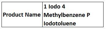 1 Iodo 4 Methylbenzene P Iodotoluene