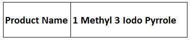 1 Methyl 3 Iodo Pyrrole - Clear Liquid, 186°C Boiling Point, 98% Purity | High Purity, Versatile Use, Easy Handling