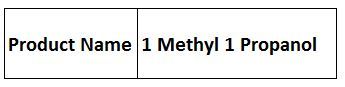 1 Methyl Propanol
