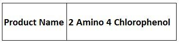 2 Amino 4 Chlorophenol