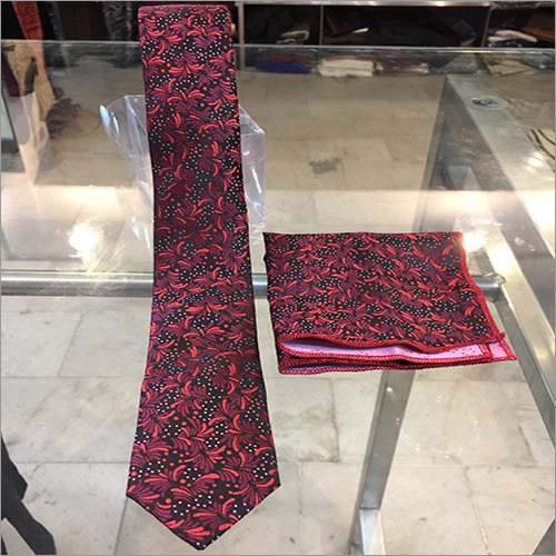 Meroon Silk Tie