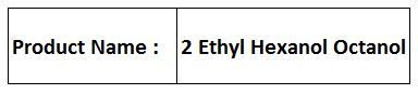 2 Ethyl Hexanol Octanol - Colorless Liquid, Boiling Point 184°C | Solvent Properties, High Purity, Versatile Uses