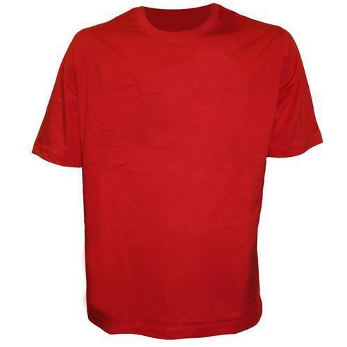 Men's Sports Plain T-Shirt