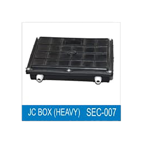Optical Fibre Cable Joint Closure Box JC BOX (HEAVY) - Plastic, Model: SEC-007 | Surface Mount, Heavy-Duty Closure Box for Cable Connectivity