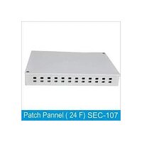 24 Fiber Patch Panel - Material: Metal Casing