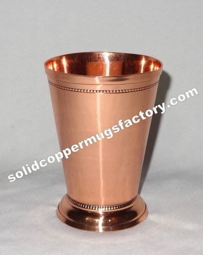Metal Solid Copper Mint Julep Cup 350 Ml