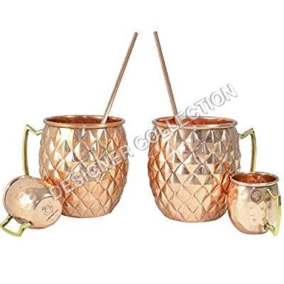 Pineapple Copper Mug