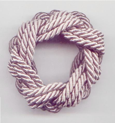 Light Purple Napkin Ring Design: Modern