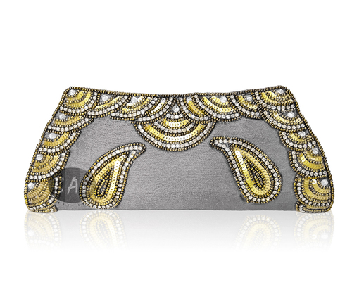 Beaded Clutch Bag
