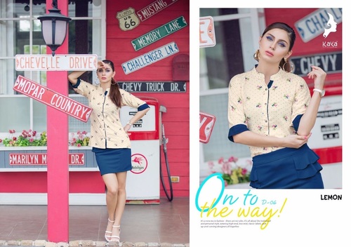 Skin Fancy Rayon Kurtis