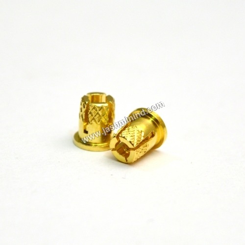 Flanged Brass Press In Inserts