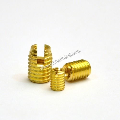 Brass Slotted Inserts