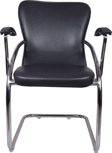 THE DOBLAR MID BACK GUEST CHAIR BLACK