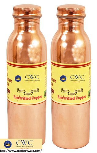 Set Of 2 Joint Free Leak Proof Travel Water Bottle 1050 Ml