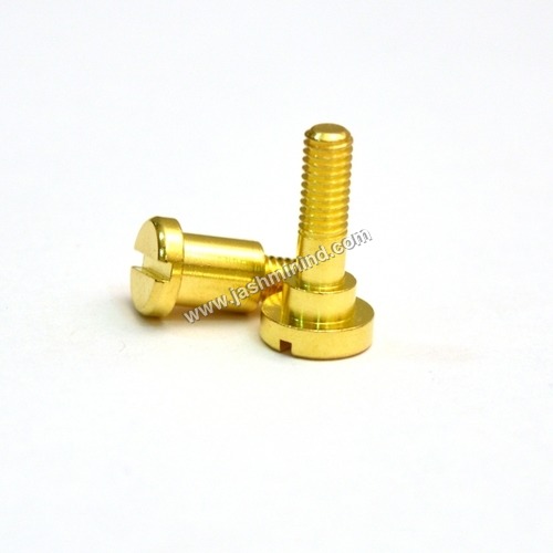 Slotted Brass Step Screws