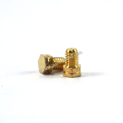 Double Hex Brass Screws