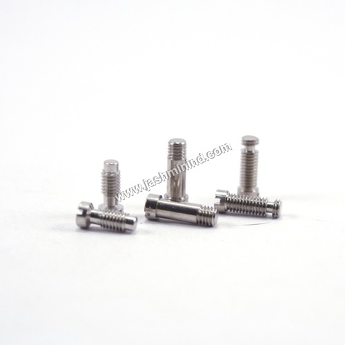 Brass Shoulder Half Threaded Screws
