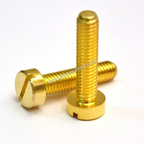 Brass Cheese Head Screws