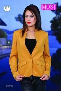 Ladies Knitted Long Coat