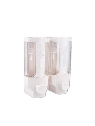 Soap Dispenser - Plastic, 10X7X18Cm, White | Anti-Corrosive Finish, High Durability, Simple Installation, Easy Dispensing, Hygienic Operation