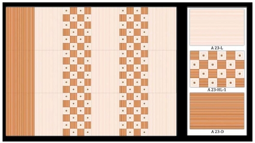 300 x 200 Digital Wall Tiles