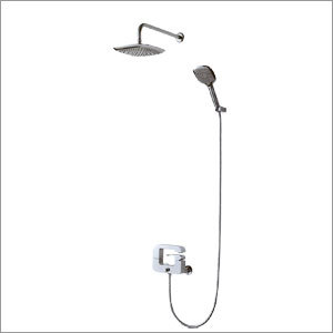 Bath Shower Mixer With Hand Shower With Showerhead With HOse With Wall
