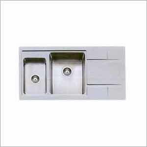 Cabinet 60-80 S4000 - Stainless Steel 600x800mm, Two Bowls | Brushed Finish, Water Resistant, Scratch Resistant, Undermount Installation
