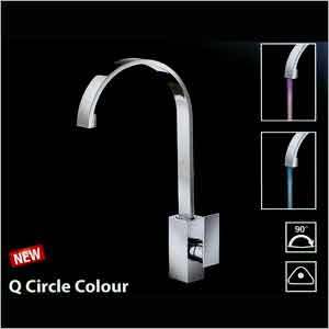 Q Circle Colur Mixer Taps