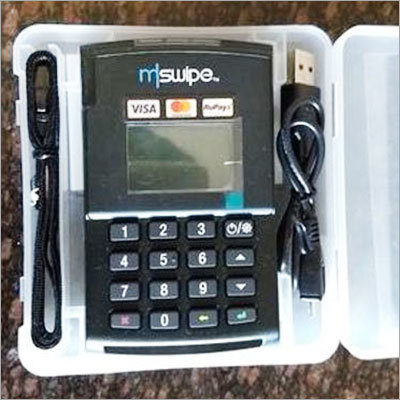 Swipe Machine - Plastic and Metal, 10x5x2 Cm, 1Gb Memory | Secure Transactions, Portable Design, Fast Processing, USB Interface